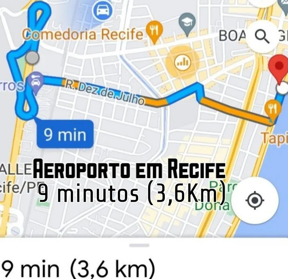 Kitinete Avenida Boa Viagem Hotel Recife